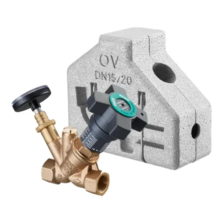 B-Ware Oventrop Strangregulierventil Ventil Aquastrom Dn 20 Rp 3/4 Bronze Wärmedämmung - 4026755295184