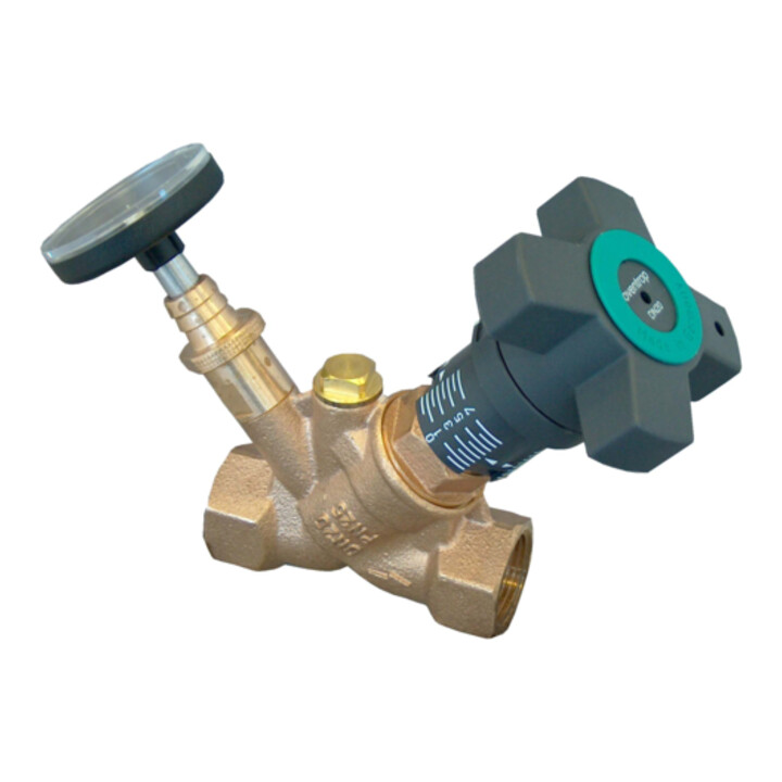 B-Ware Oventrop Strangregulierventil Ventil Aquastrom Dn 20 Rp 3/4 Bronze Wärmedämmung - 4026755295184