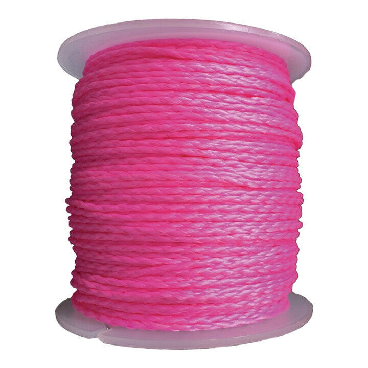 Overmann Pflastererschnur Maurerschnur Polypropylen pink 100m 30kg - 4016590003778