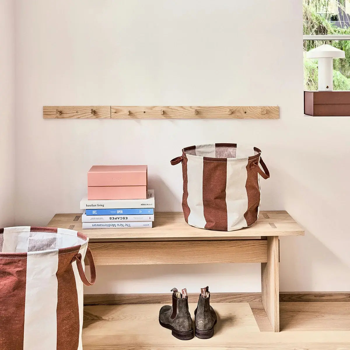 B-Ware Oyoy Aufbewahrungsbox Kiste Hako Box Stone 33x25cm Karton Grau Aufbewahrung - 5712195071585
