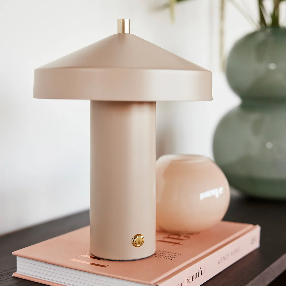 Oyoy Hatto Akku Tischleuchte Lampe Led Hauptlicht Clay Siehe Text/Foto C-Ware - 5712195072421