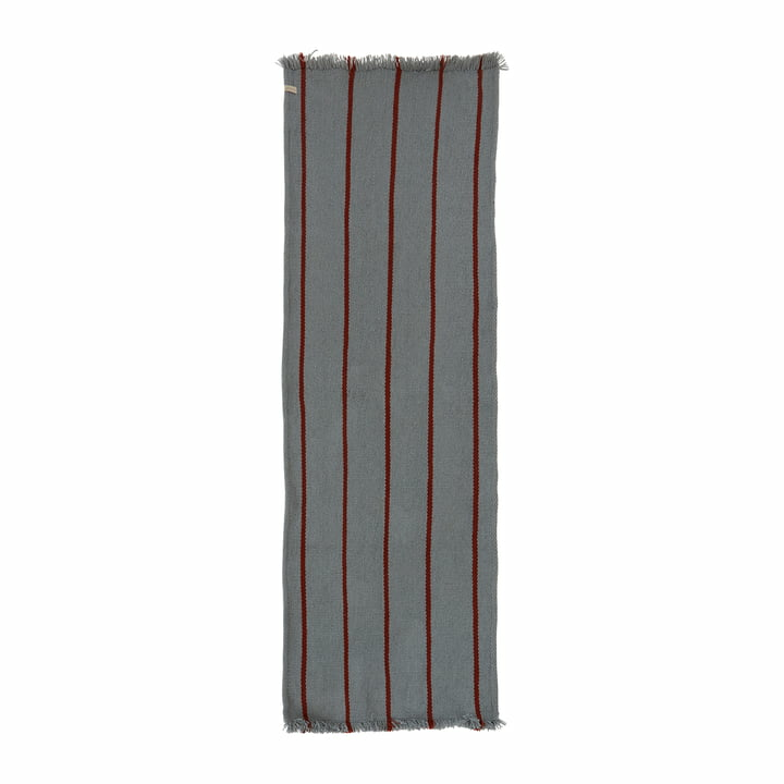 Oyoy Lina Läufer Teppichläufer Flurteppich Küchenteppich Recycled 62x220 Cm Blau B-Ware - 5712195051358