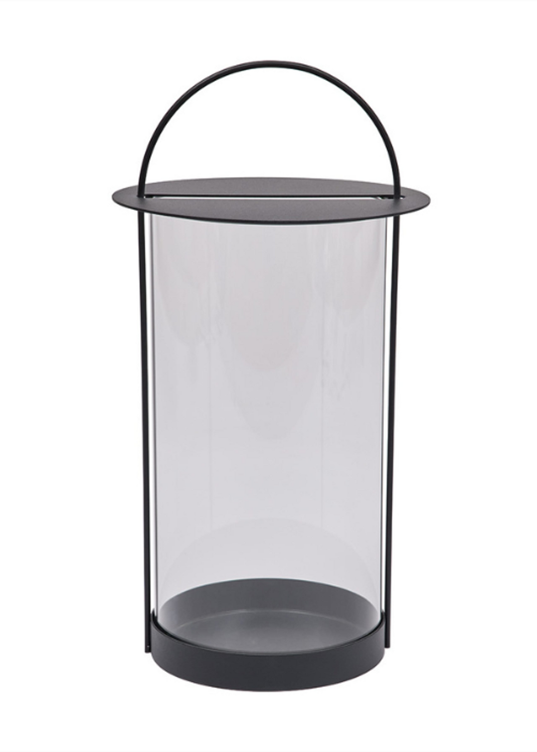 Oyoy Maki Laterne Lampe Hauptlicht ø 25 Cm Schwarz Licht Outdoorlampe Deko B-Ware - 5712195051891