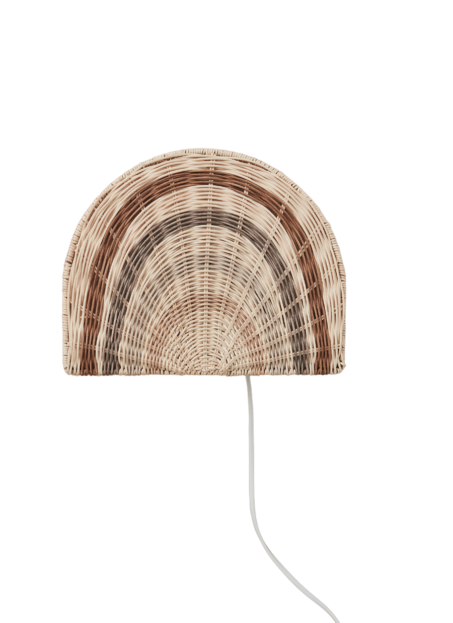 Oyoy Mini Wandlampe Wandleuchte Lampe Rainbow Rattan Kinderzimmer Beleuchtung B-Ware - 5712185071349