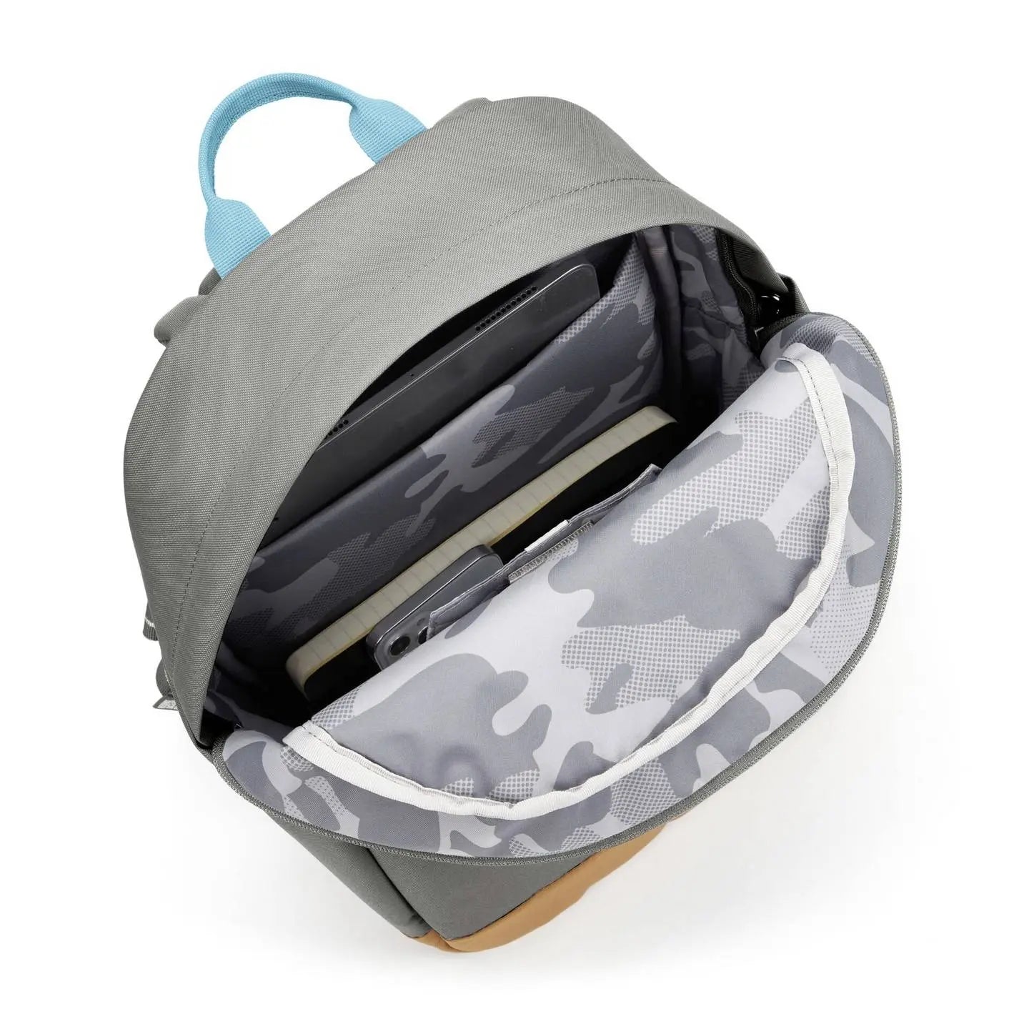 B-Ware Pacsafe Go 15l Rucksack Backpack Notebook Laptopfach Stone Recyceltes Pet