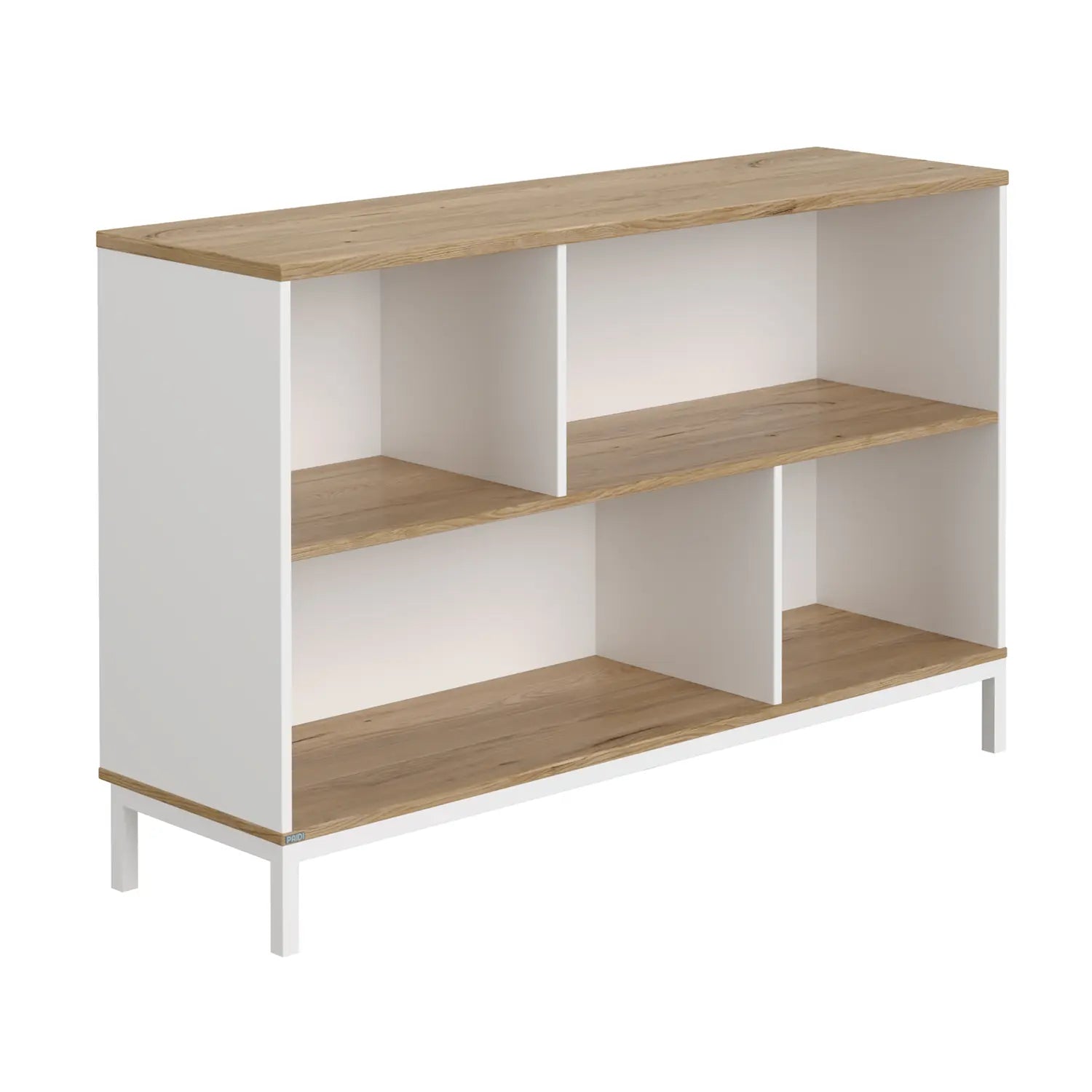 B-Ware Paidi Sideboard Kommode Mattis Regal 4 Offene Fächer Kinderzimmer Weiß Eiche - 4250004681095