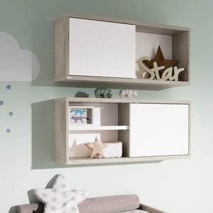 B-Ware Paidi Wandregal Regal Mathea Kinderzimmer Stauraum Schiebetuer Moebelserie
