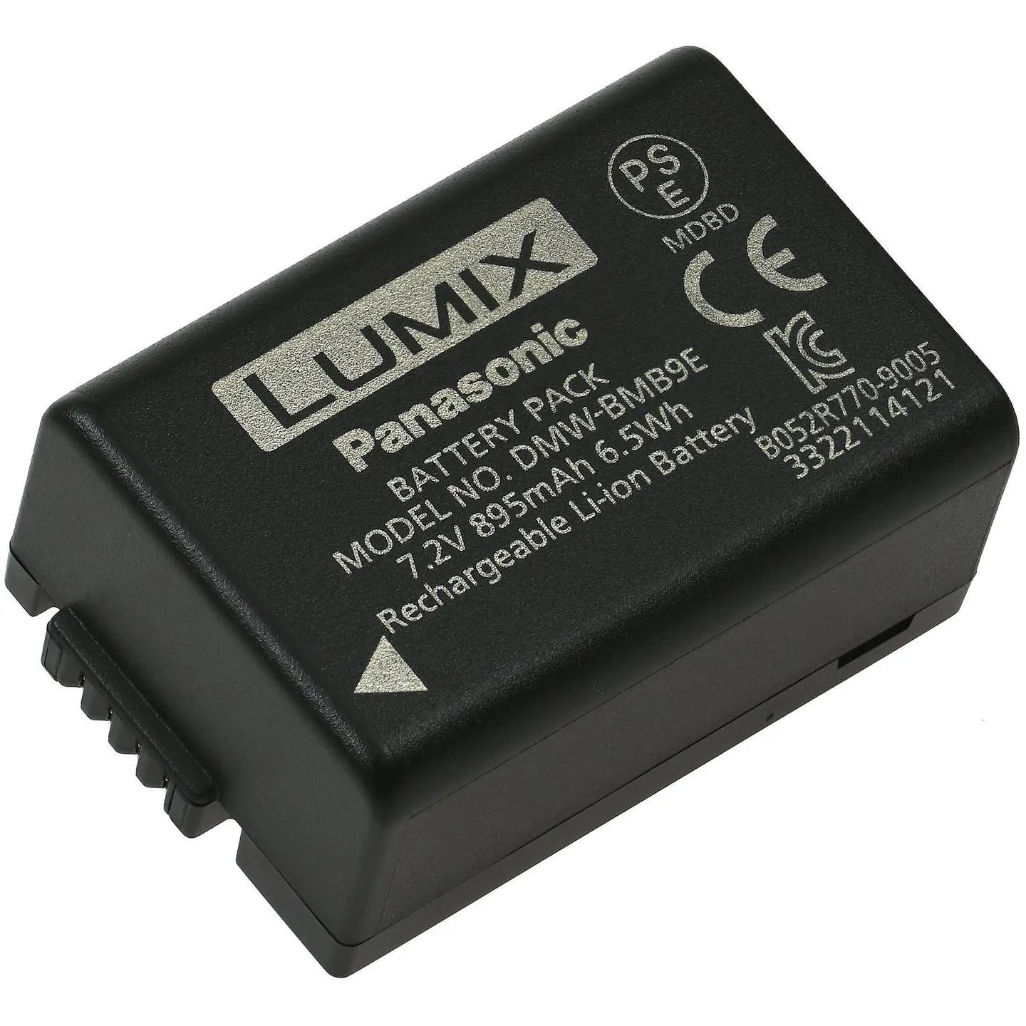 B-Ware Panasonic Kamera Akku Batterie Ersatzakku Dmw Bmb9 E Passend Für Lumix Fz45