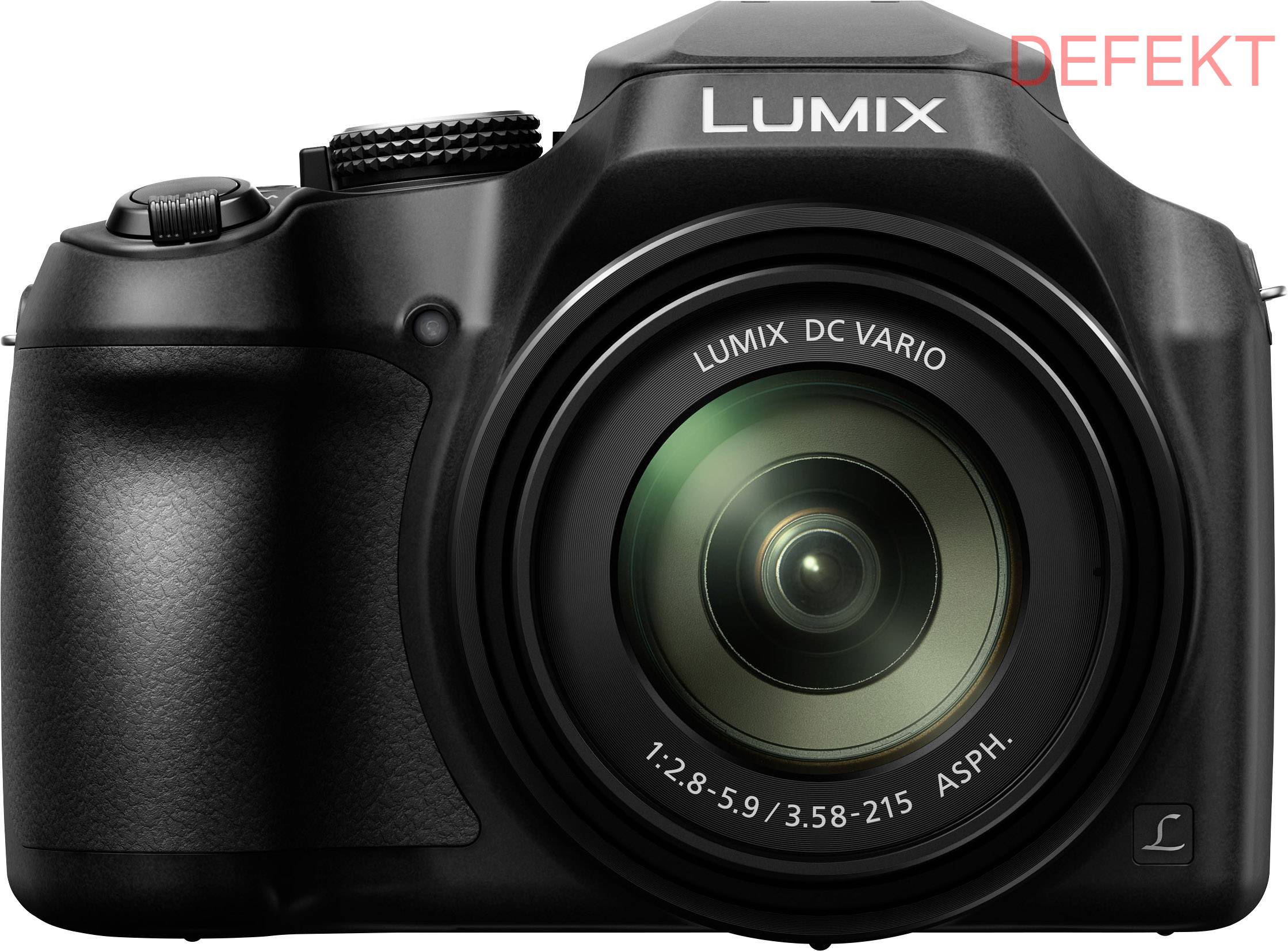 D-Ware Panasonic Dc Fz82 Digitalkamera 18.1 Megapixel 60 X Schwarz 4 K Video Defektware