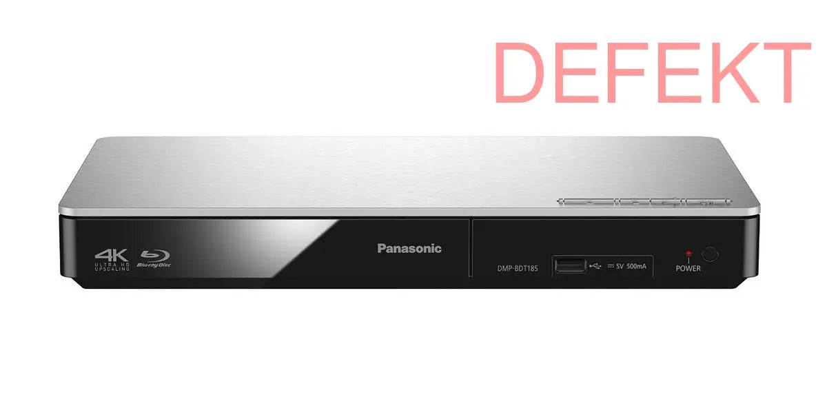 D-Ware Panasonic Dmp Bdt185 Eg 3 D Blu Ray Player 4 K Upscaling Blu Ray Hdmi Defektware - 5025232837809