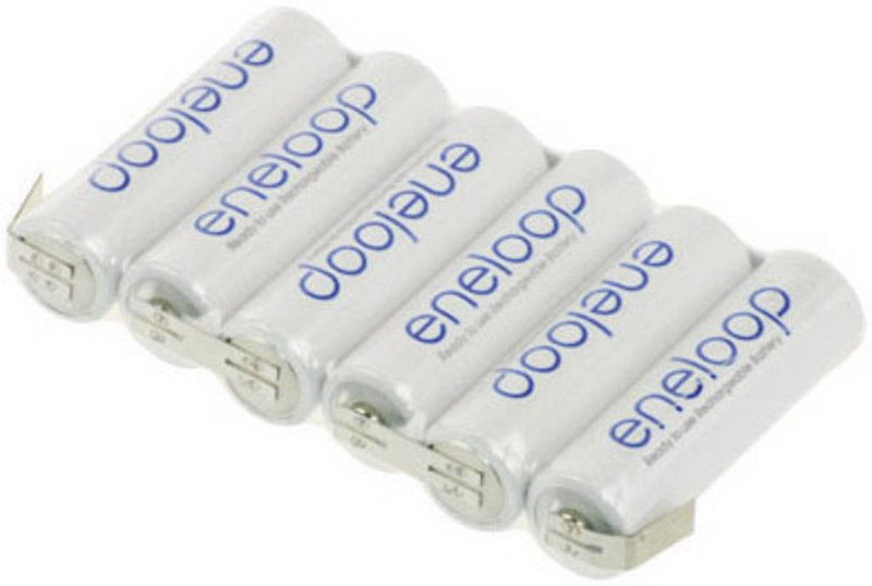 Panasonic Eneloop Akkupack 6x Mignon Aa U Lötfahne Ni Mh Reihe F1x6 7.2 V 1900m Ah B-Ware - 4042883264045