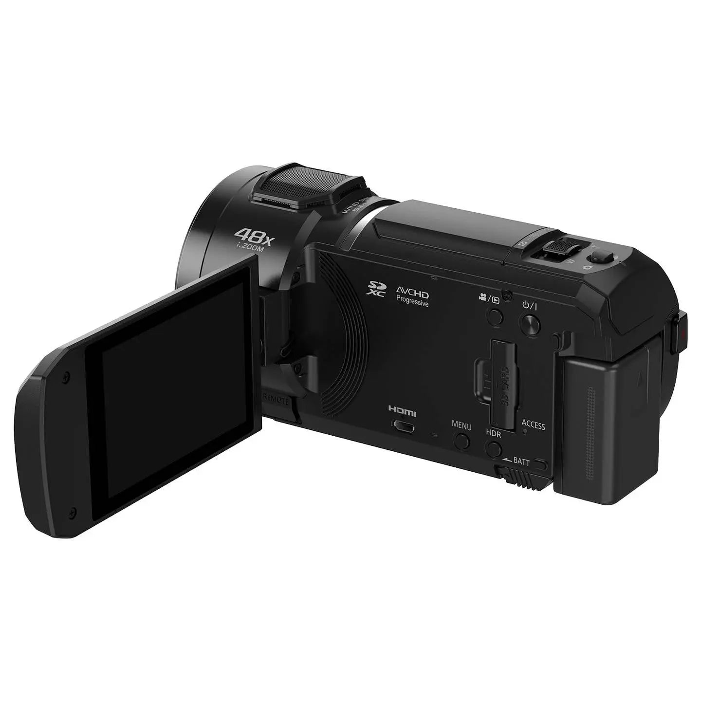 B-Ware Panasonic Camcorder Videokamera 4 K Full Hd Sd Touchdisplay Schwarz Zeitlupe 24x - 5025232969395