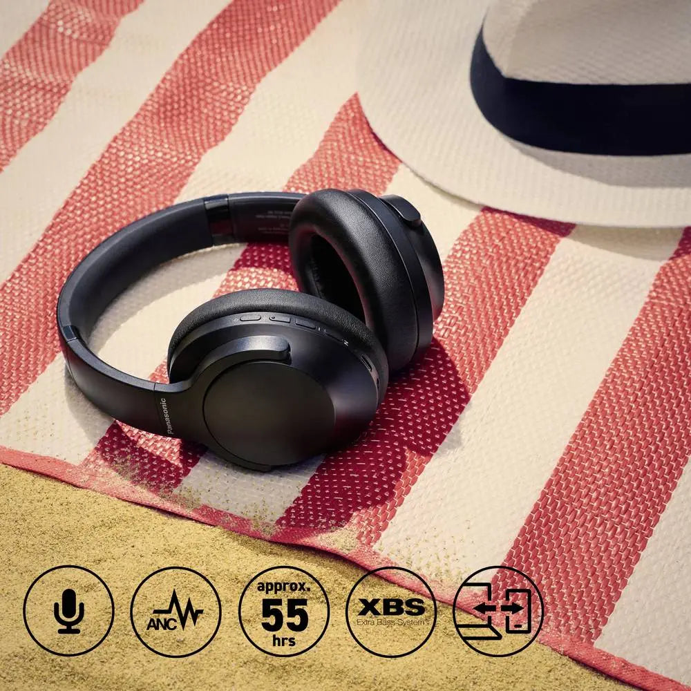B-Ware Panasonic Kopfhörer Headset Rb Hx330 Bdek Bluetooth Schwarz Noise Cancelling - 5025232978663