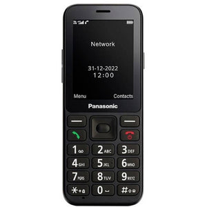 B-Ware Panasonic KX-TU250 Senioren-Handy tragbar Telefon lange Akkulaufzeit Schwarz
