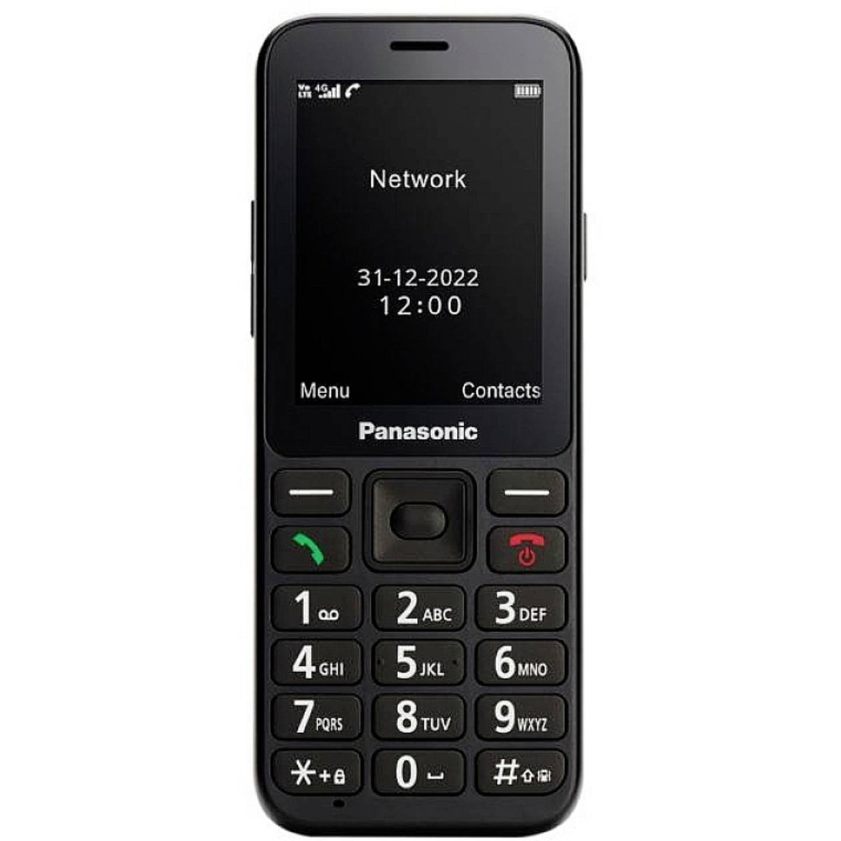 Panasonic KX-TU250 Senioren-Handy tragbar Telefon lange Akkulaufzeit Schwarz - 5025232931149