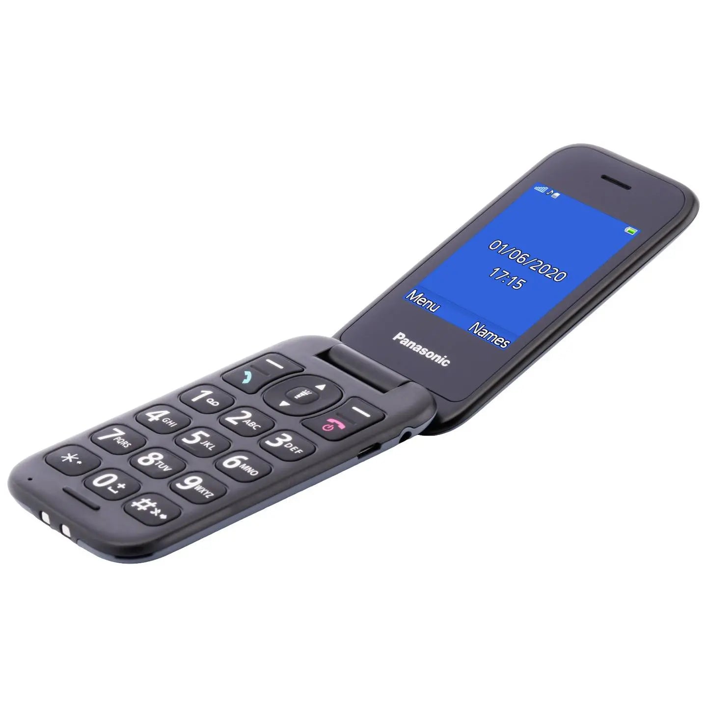 B-Ware Panasonic Kx Tu400 Exg Handy Mobiltelefon Seniorenhandy 2,4 Zoll Schwarz316