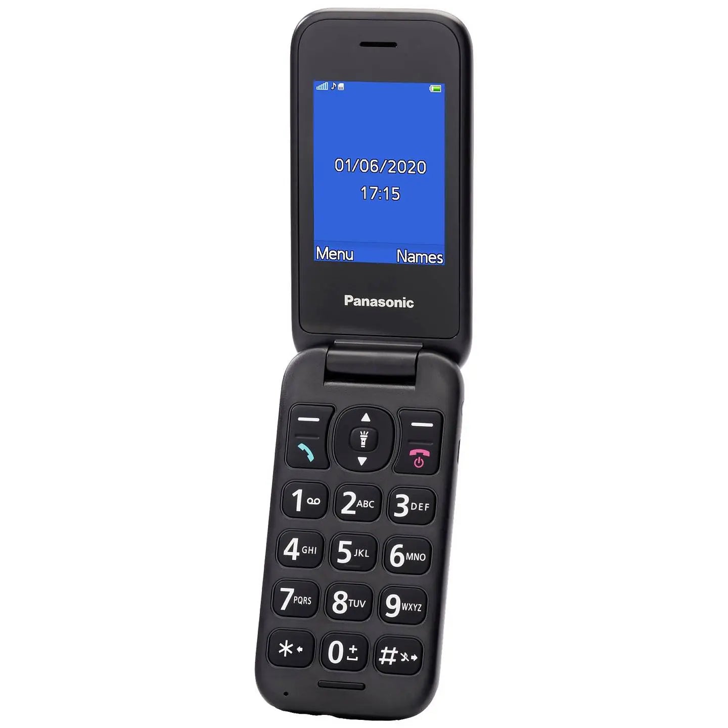B-Ware Panasonic Kx Tu400 Exg Handy Mobiltelefon Seniorenhandy 2,4 Zoll Schwarz316