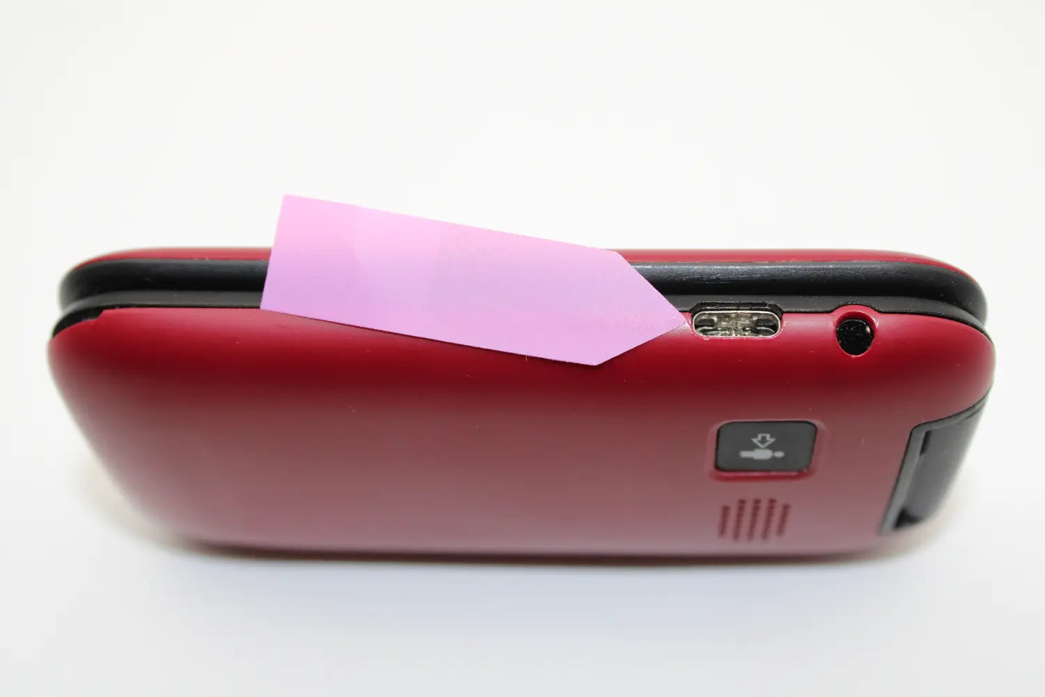 C-Ware Panasonic Kx Tu400 Senioren Klapp Handy Rot Mobiles Telefon Siehe Text/Foto