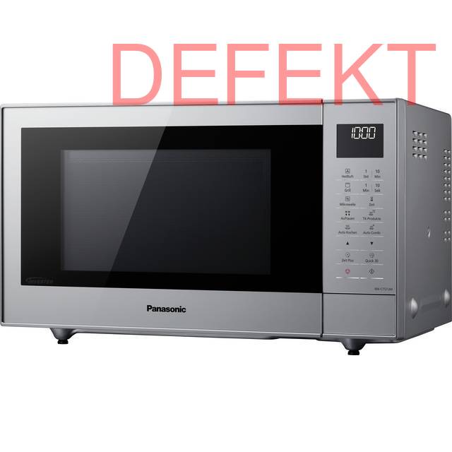 D-Ware Panasonic Nn Ct57 Jmgpg Mikrowelle Grillfunktion Silber 27 Liter Defektware