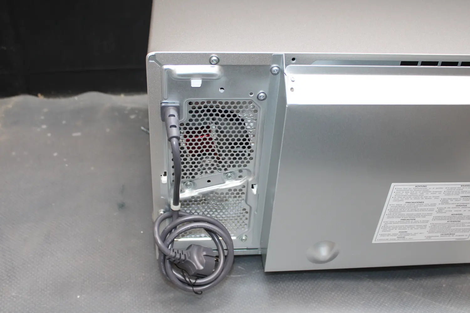 B-Ware Panasonic Nn Ct57 Jmgpg Mikrowelle Silber 27 Liter 1000 W Siehe Text/Foto - 5025232883134