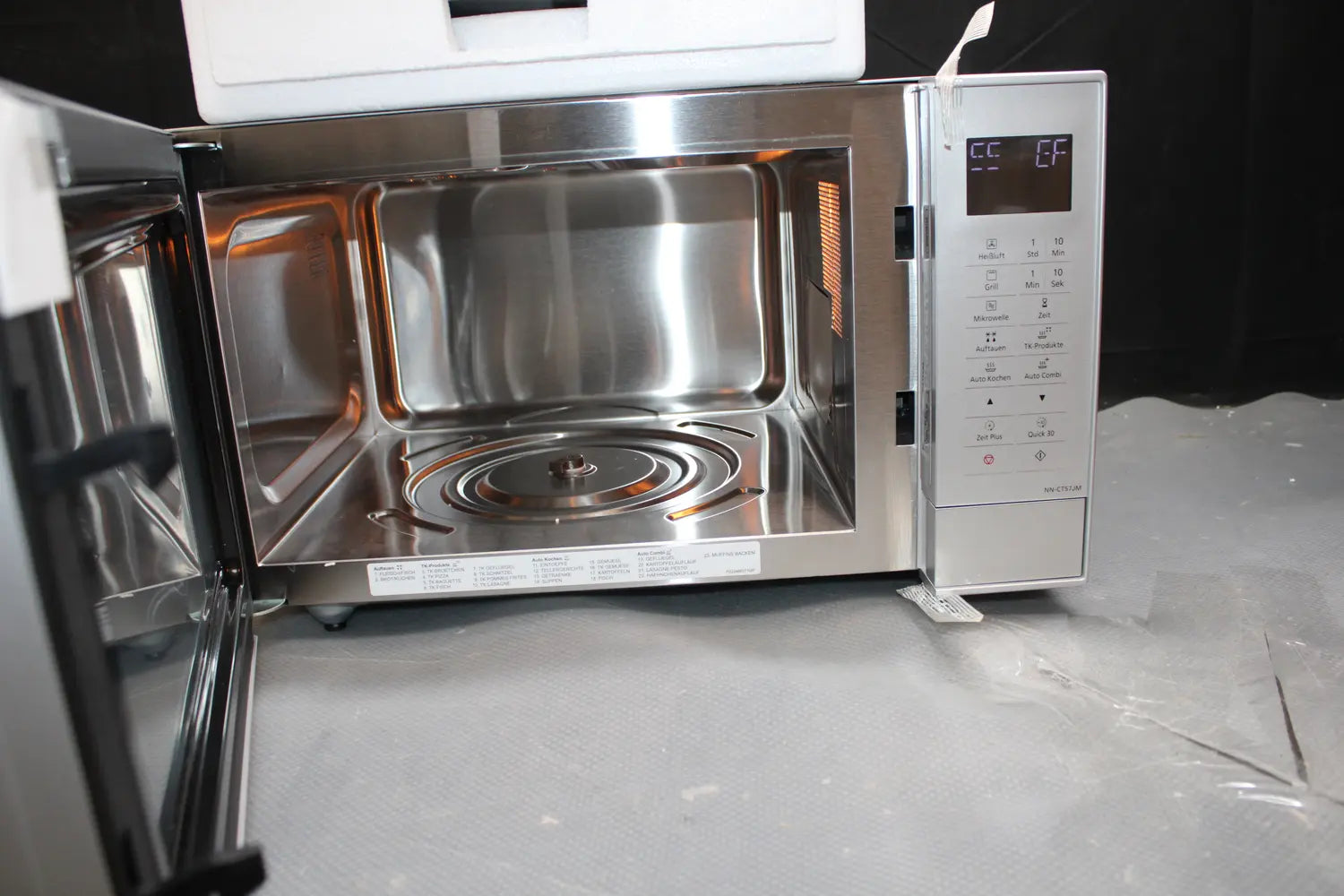 B-Ware Panasonic Nn Ct57 Jmgpg Mikrowelle Silber 27 Liter 1000 W Siehe Text/Foto - 5025232883134