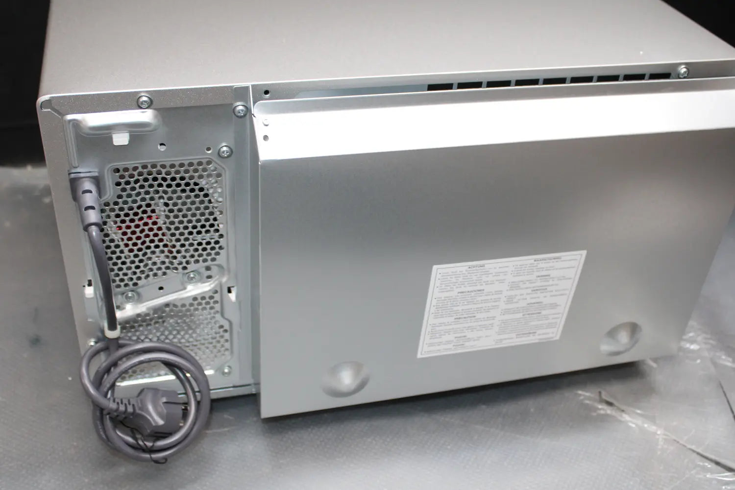 B-Ware Panasonic Nn Ct57 Jmgpg Mikrowelle Silber 27 Liter 1000 W Siehe Text/Foto - 5025232883134