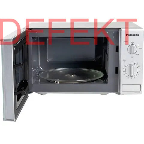 D-Ware Panasonic Mikrowelle Solo Mikrowelle 800 W 20 L Garraum 5 Stufen Silber Defektware - 5025232622948