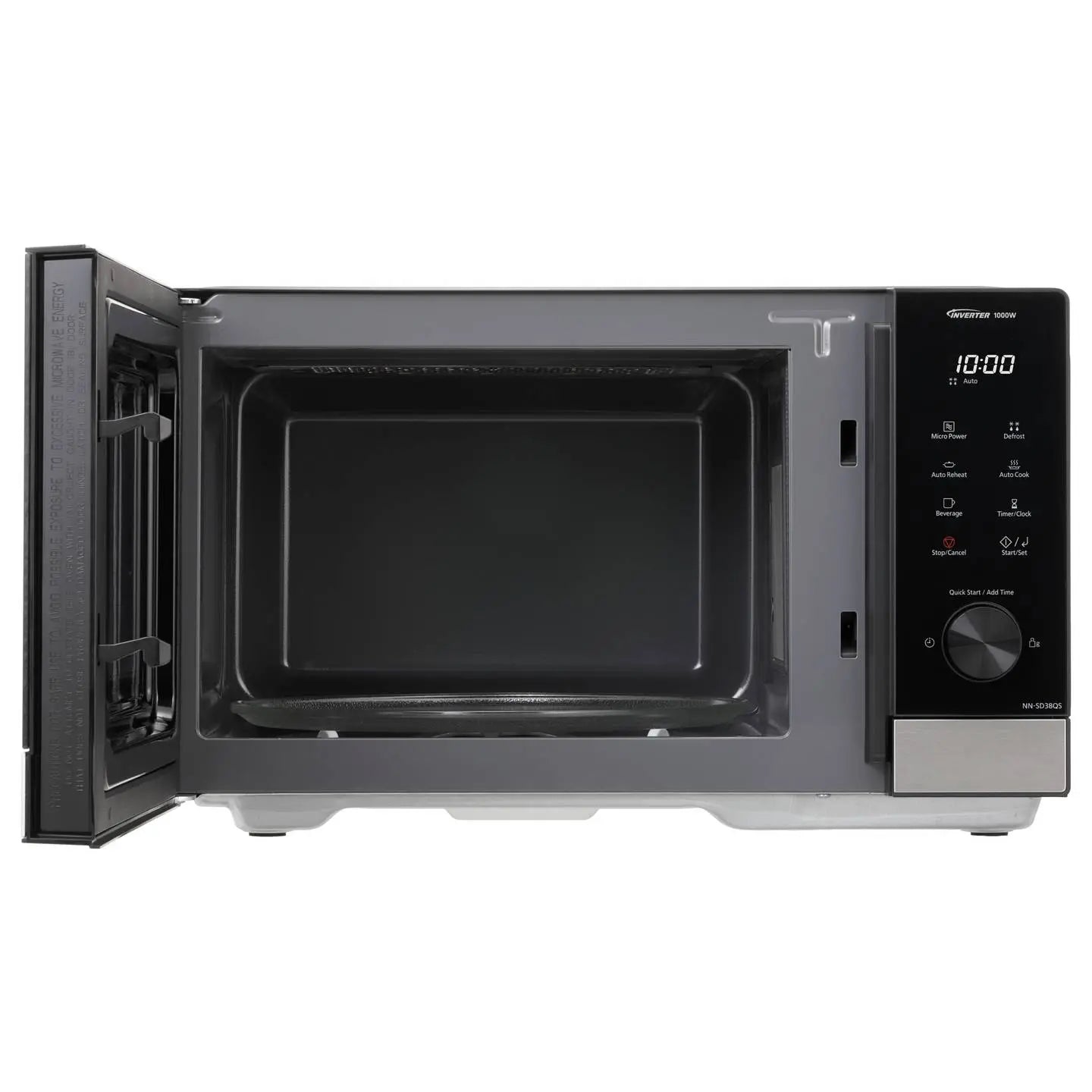 D-Ware Panasonic Mikrowelle Ofen Nn Gd38 Qsepg Schwarz Edelstahl 1000 W Defektware - 5025232969753