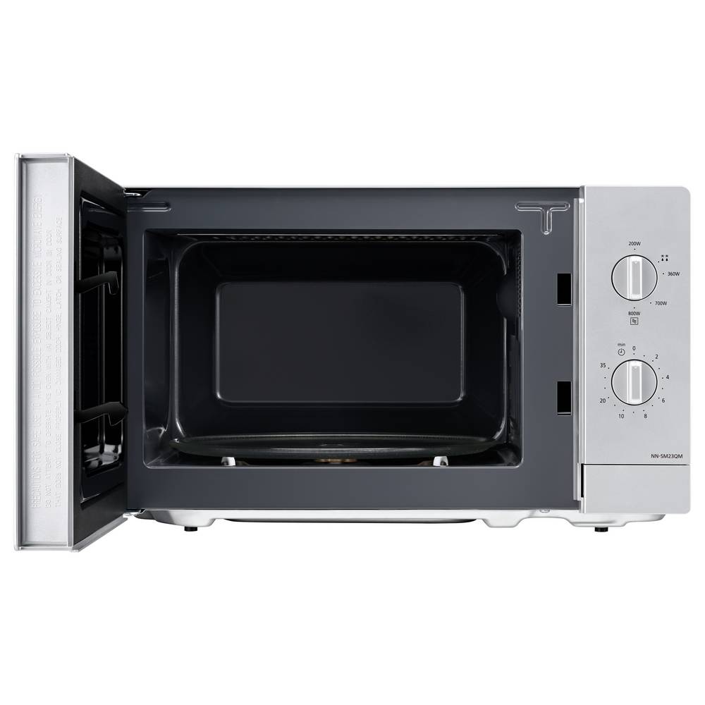 Panasonic Mikrowelle Ofen Grillfunktion Kombi Silber Kompaktgerät 800W 20L 329 - 5025232965939