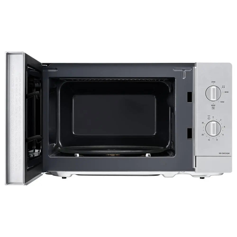 B-Ware Panasonic Mikrowelle Ofen Grillfunktion Kombi Silber Kompaktgerät 800 W 20 L  - 5025232965939