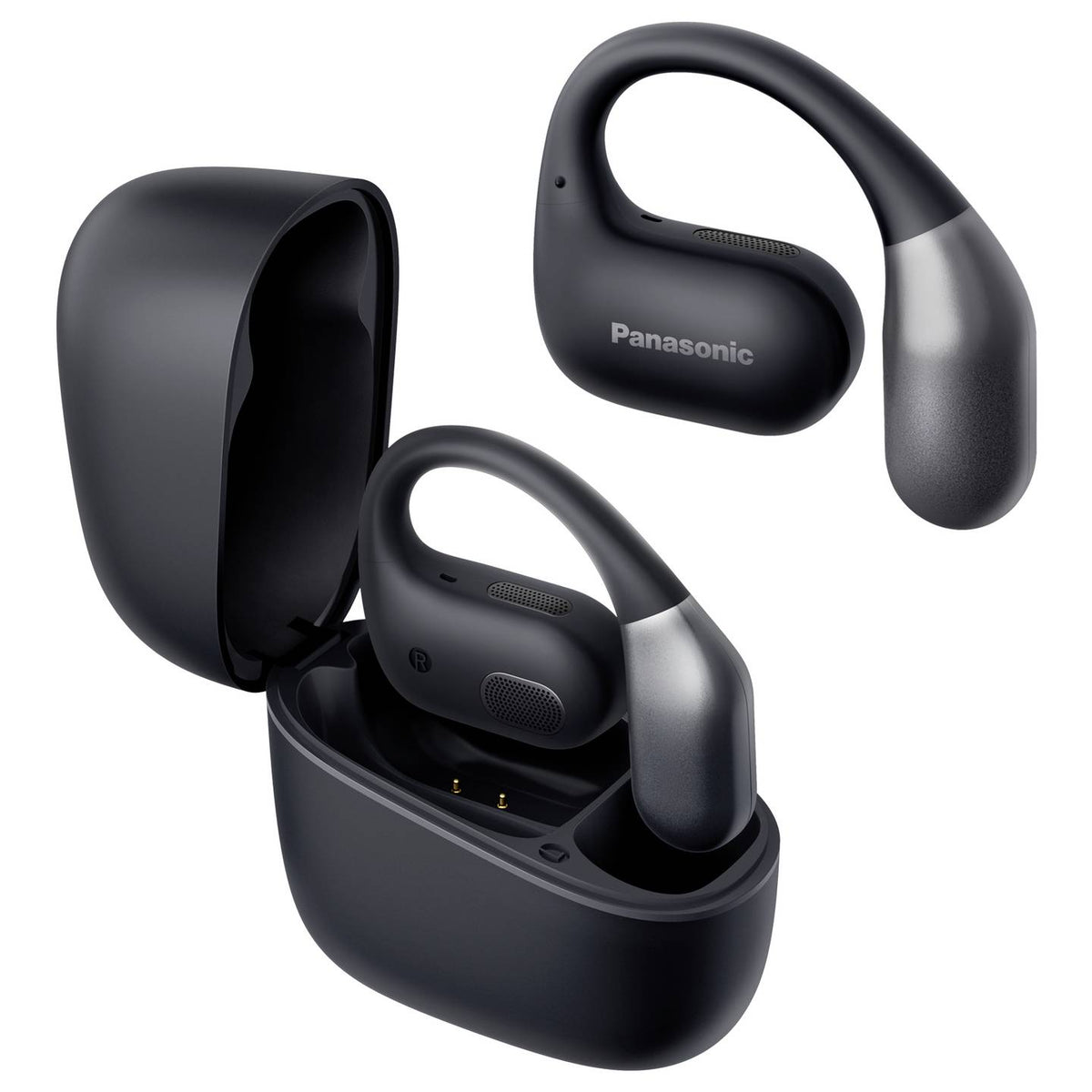 Panasonic RB-F10DE-K In Ear Kopfhörer Ohrhörer Schwarz Hauptgerät Musik - 5025232974511