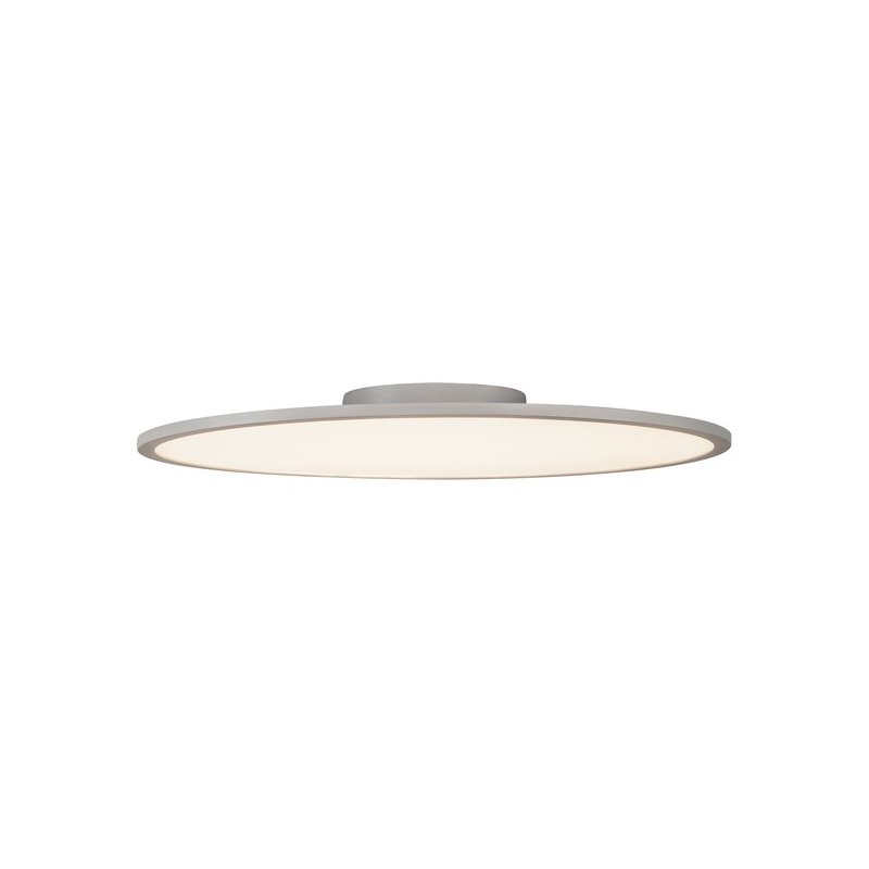 SLV PANEL 60 rund LED Indoor Deckenaufbauleuchte Deckenlampe silbergrau 3000K - 4024163190770
