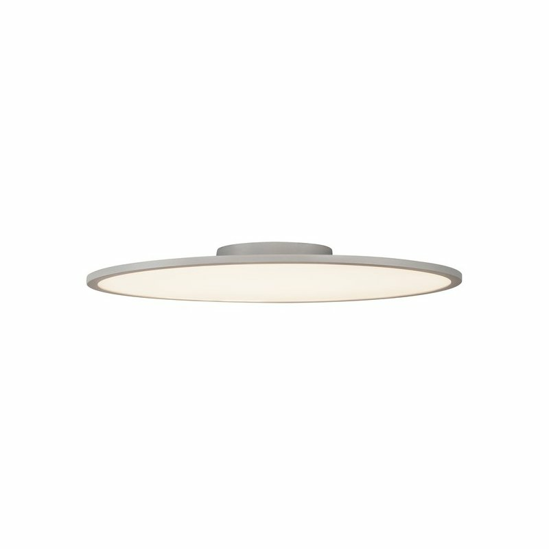 B-Ware Slv Panel 60 Rund Led Indoor Deckenaufbauleuchte Deckenlampe Silbergrau 3000 K - 4024163190770