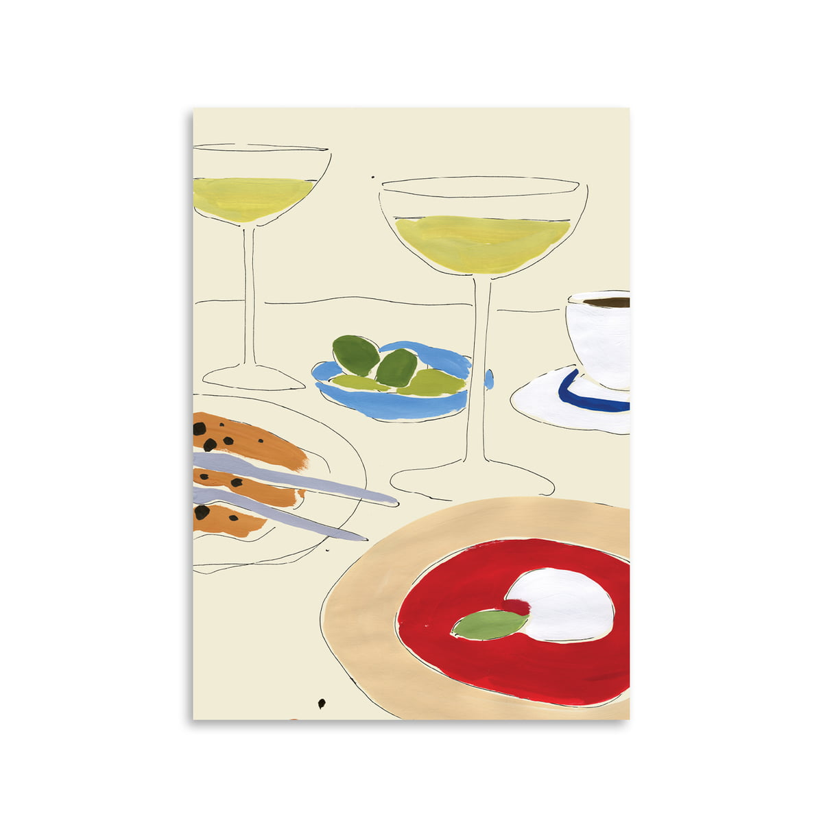 Paper Collective Poster Kunstdruck Martini Break 50 X 70 Cm Siehe Text/Foto B-Ware - 5713450034468
