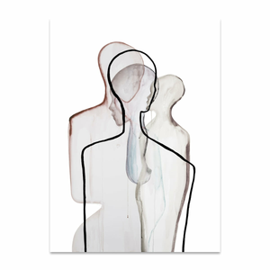 B-Ware Paper Collective Mother Poster Wandbild Kunst Wandbehang Wand Poster 50x70cm