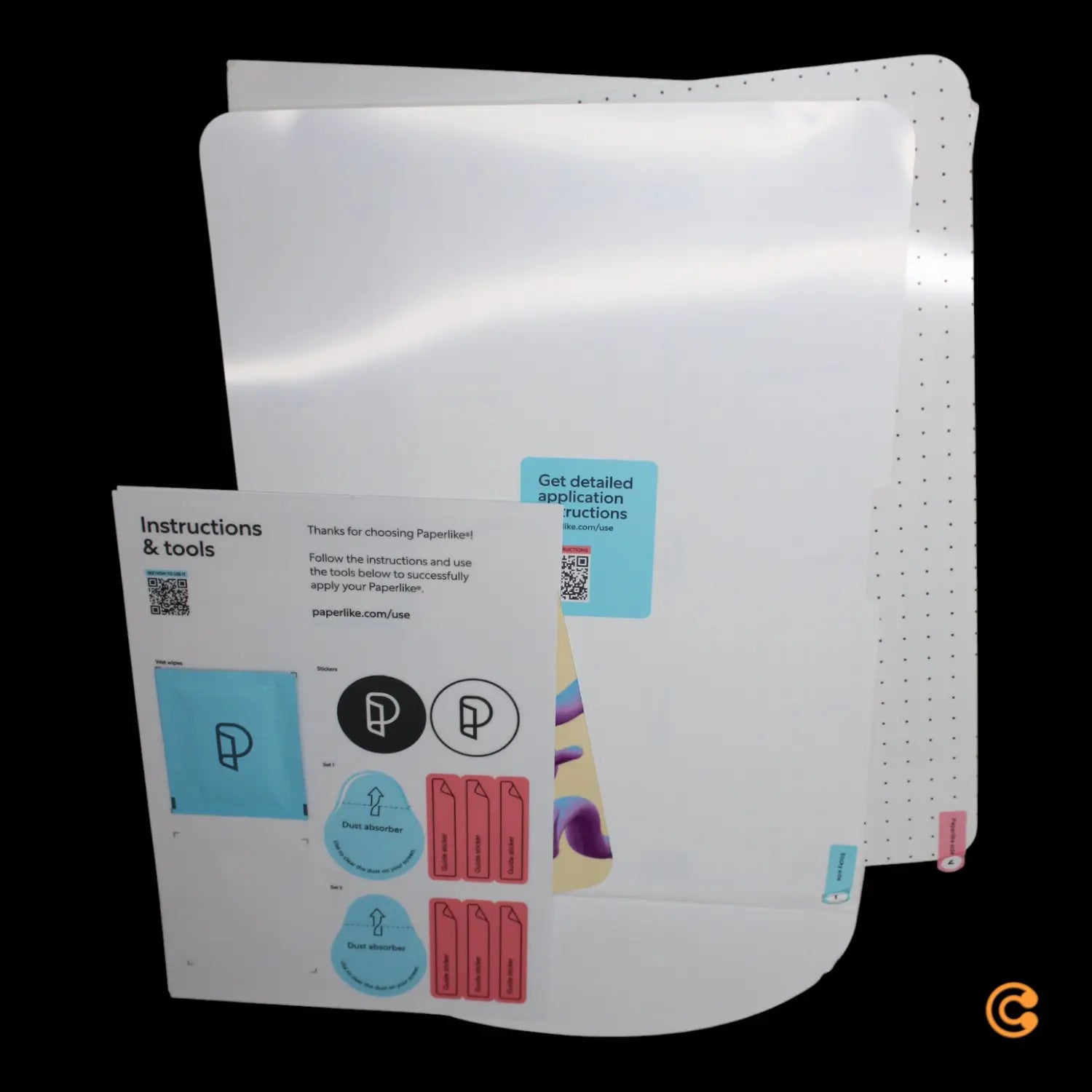 B-Ware Paperlike Folie 2er Pack Displayschutzfolien I Pad Air 13” 2024/25 Papiergefühl - 4260470090581