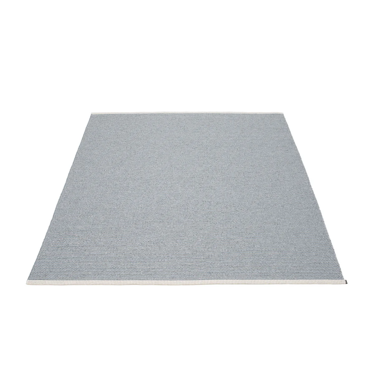 B-Ware Pappelina Mono Teppich Läufer Wohnzimmerteppich 140 X 200 Cm Sturmblau Hellgrau - 7340020458478