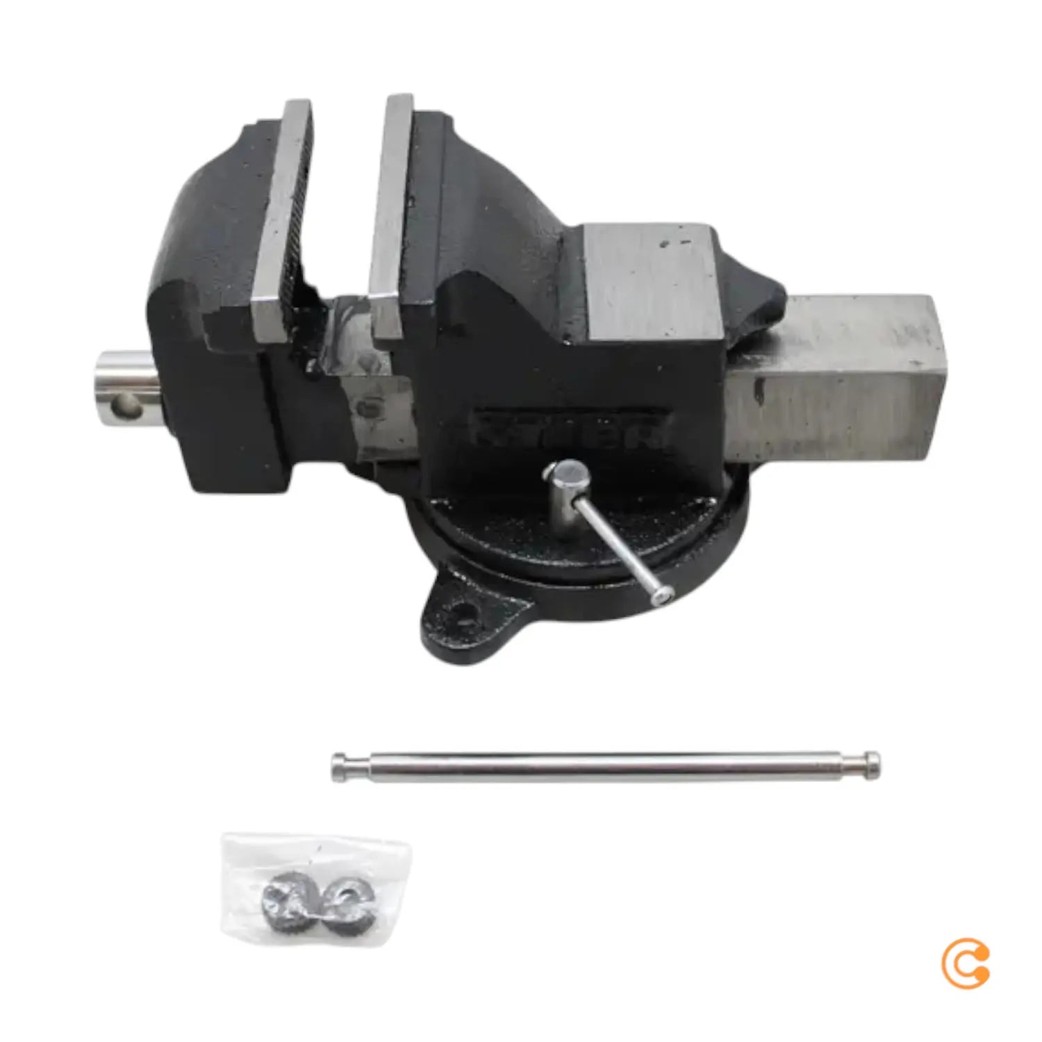 B-Ware Parallelschraubstock Größe 100, Normalausführung Stahl Breite Siehe Text/Foto - 4260438995873