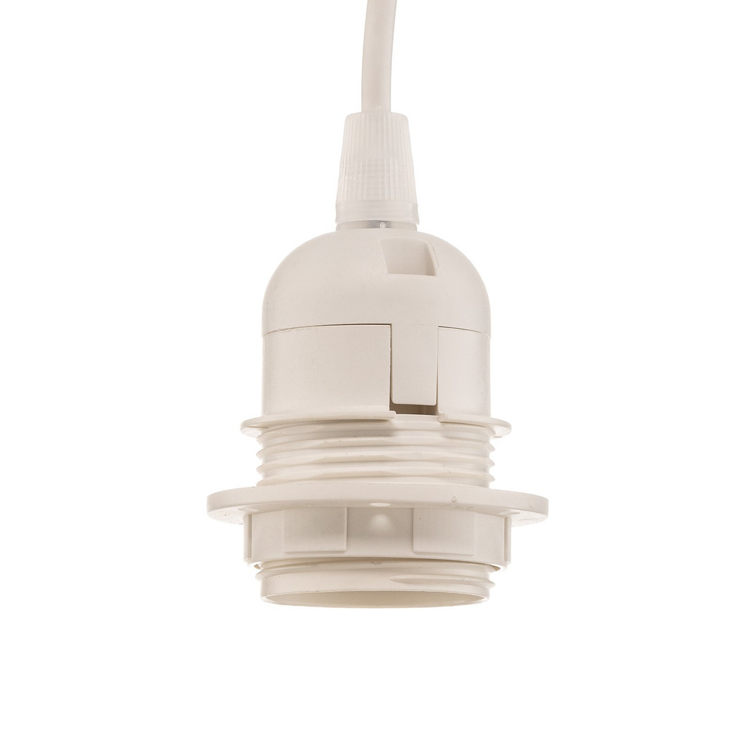Pastell Hängeleuchte Pendelleuchte Trio Lampe Grau Dunkelgrau Hellgrau Samt E27 B-Ware - 5903689181440