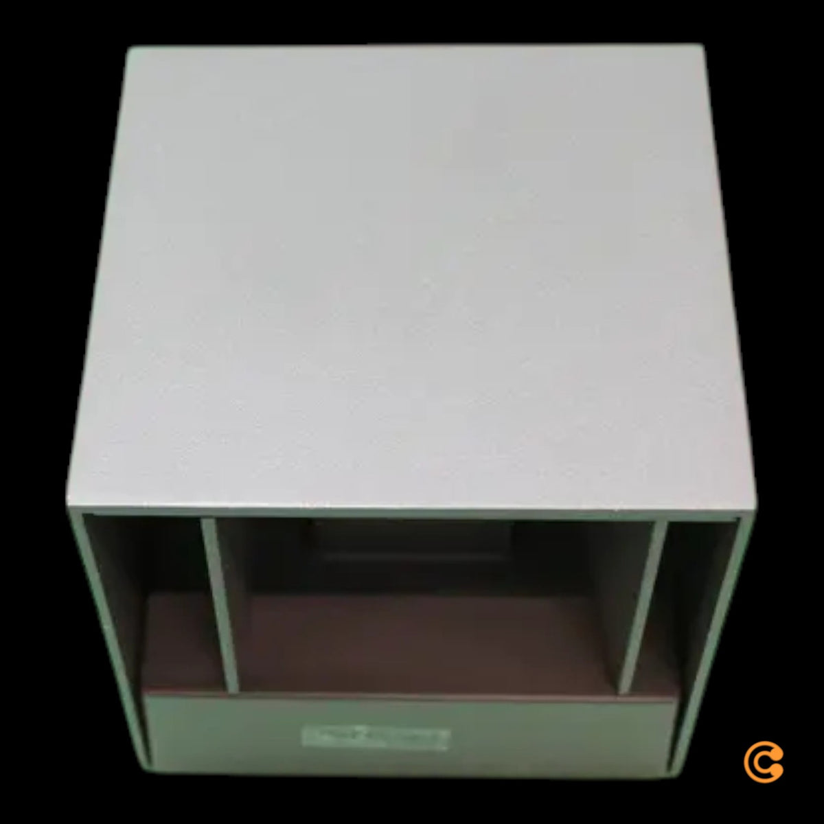 Paul Neuhaus Außenwandleuchte Wandlampe LED Block anthrazit Aluminium Glas - 4012248357255