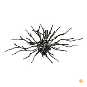B-Ware Paul Neuhaus Deckenleuchte Lampe Icicle Deckenlampe Schwarz 4 Flammig G9 Fassung
