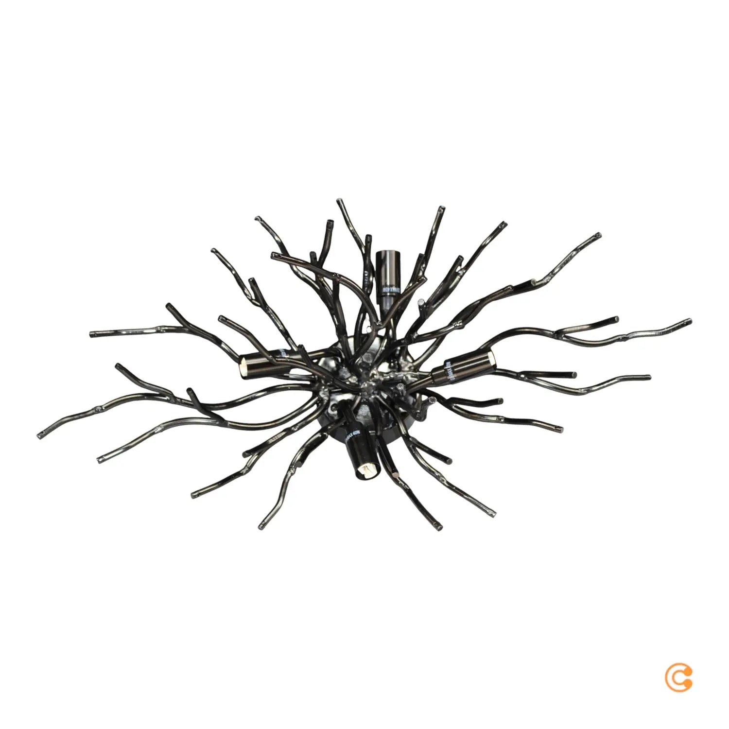 B-Ware Paul Neuhaus Deckenleuchte Lampe Icicle Deckenlampe Schwarz 4 Flammig G9 Fass281 - 4012248377574