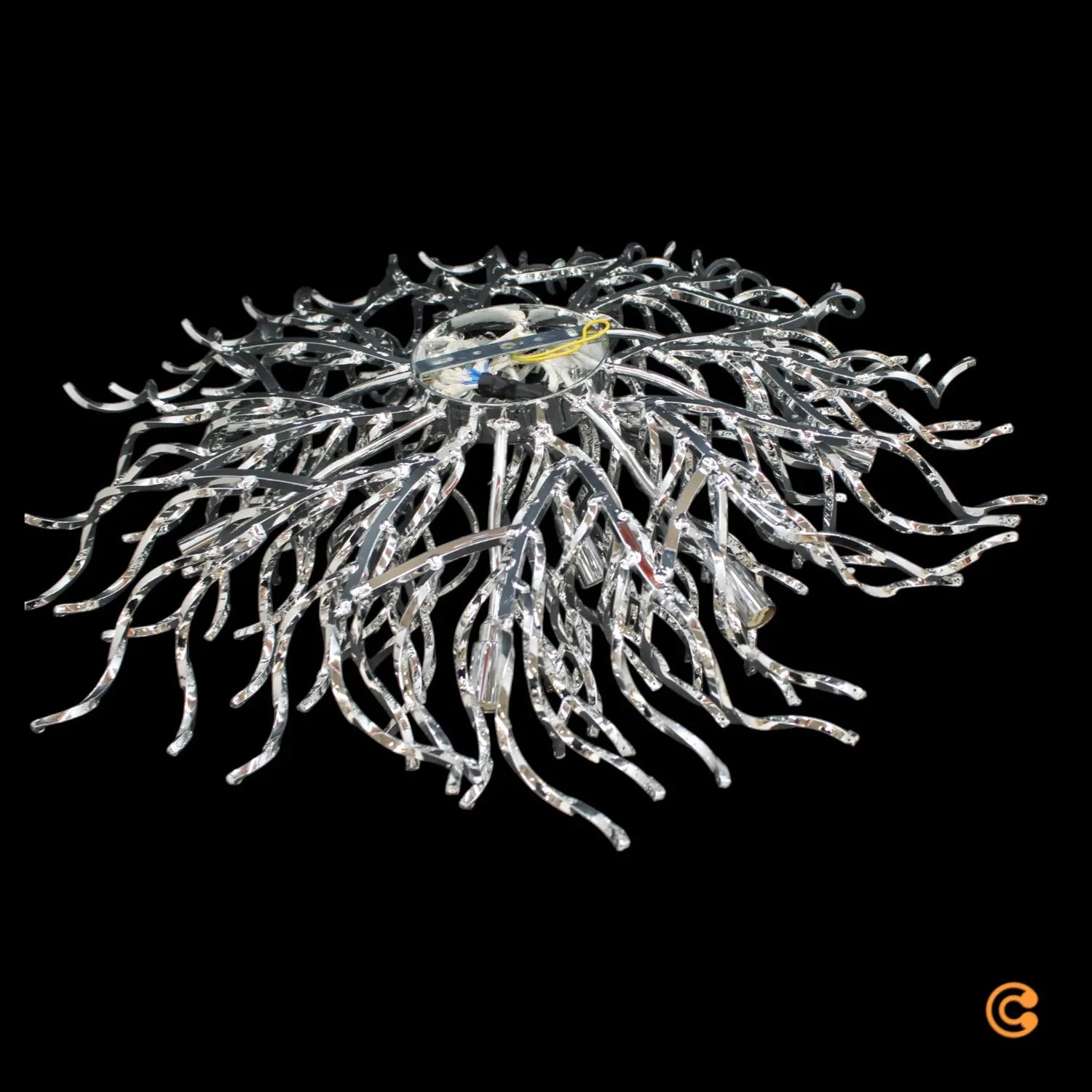 B-Ware Paul Neuhaus Deckenleuchte Lampe Kristallbehang Ricicle Deckleuchte ø 80 Cm - 4012248382110