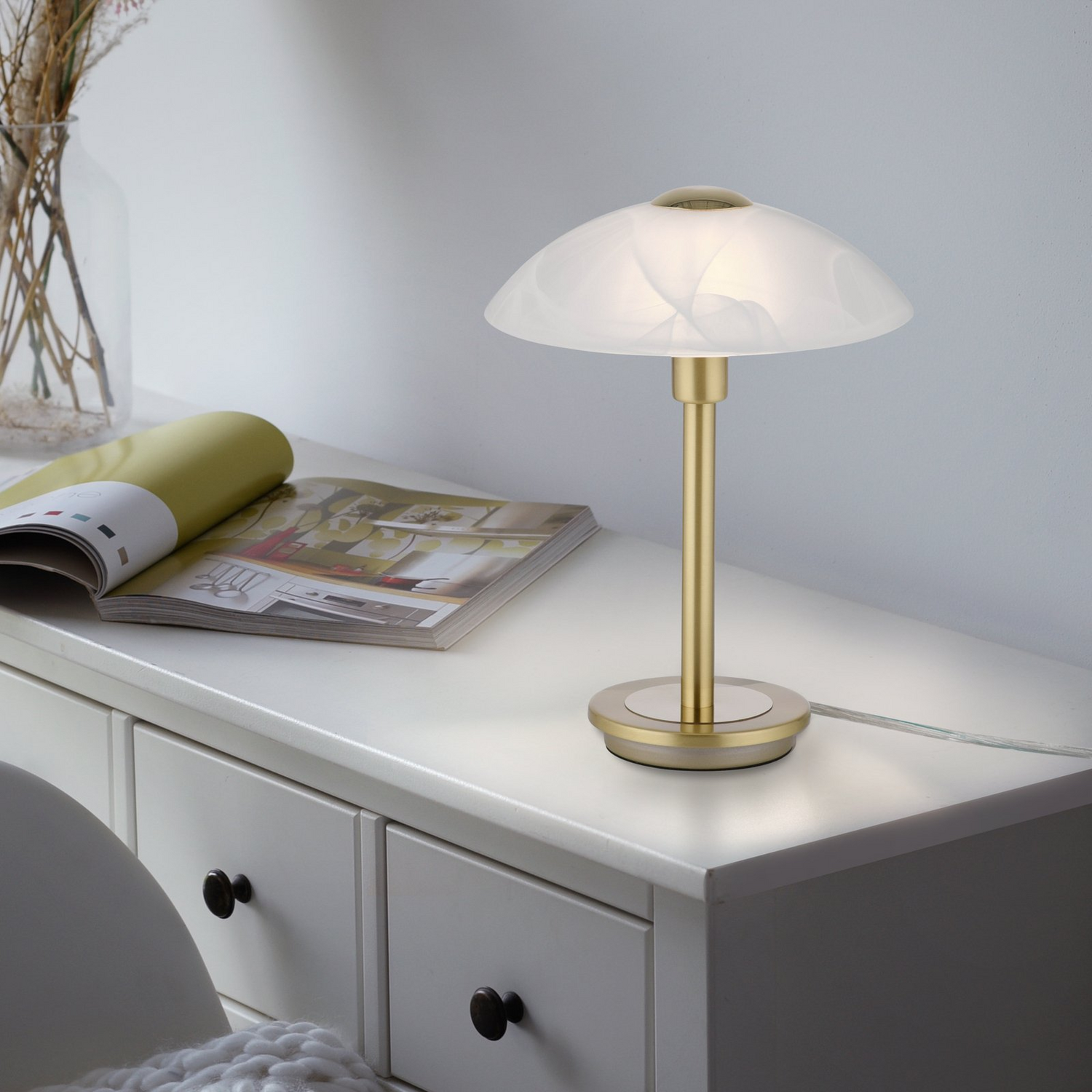 Paul Neuhaus Enova Tischleuchte Tischlampe Lampe Leuchte Tischlicht Licht Deko B-Ware - 4012248376676