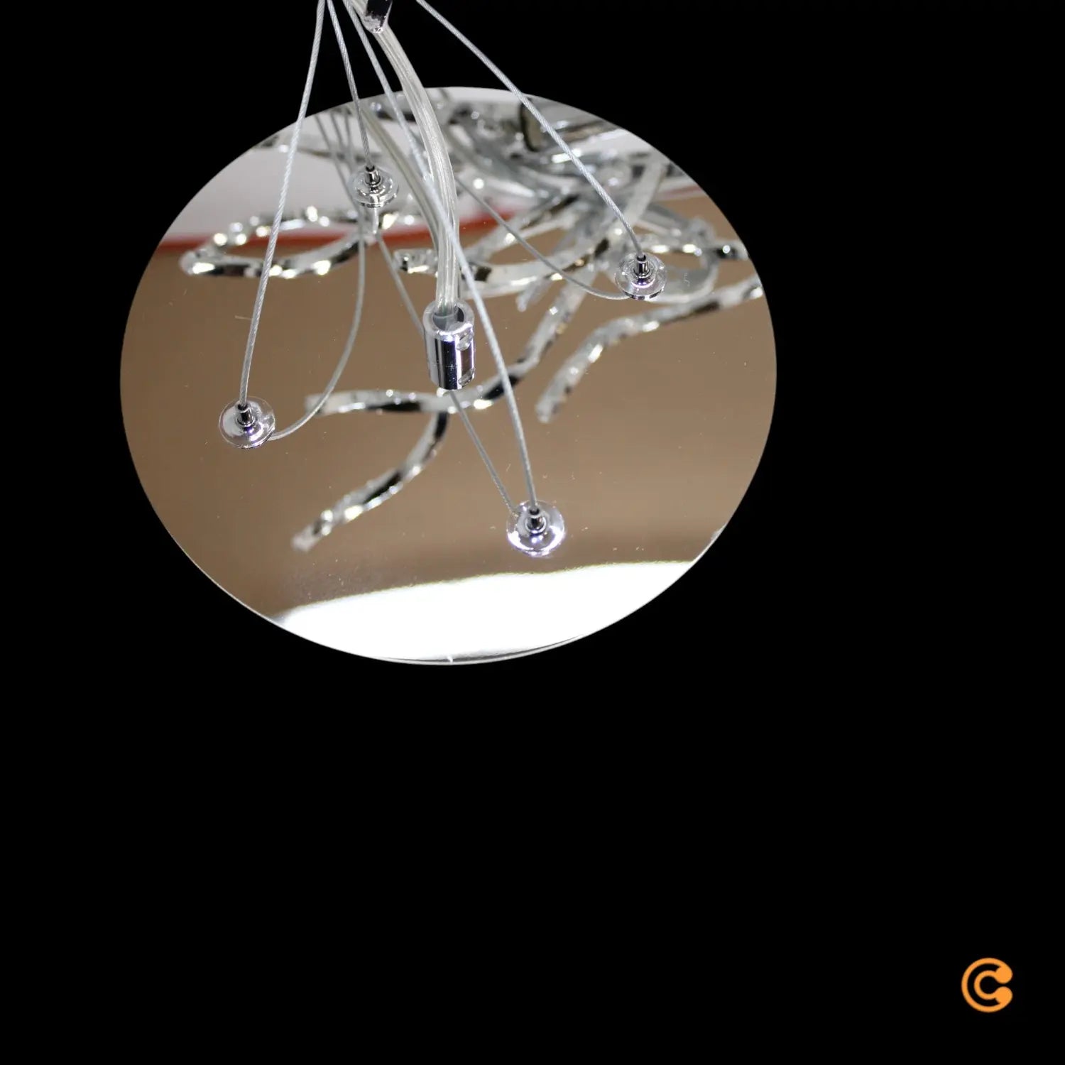 B-Ware Paul Neuhaus Kronleuchter Deckenleuchte Ricicle Chrom Kristall Aluminium - 4012248382097