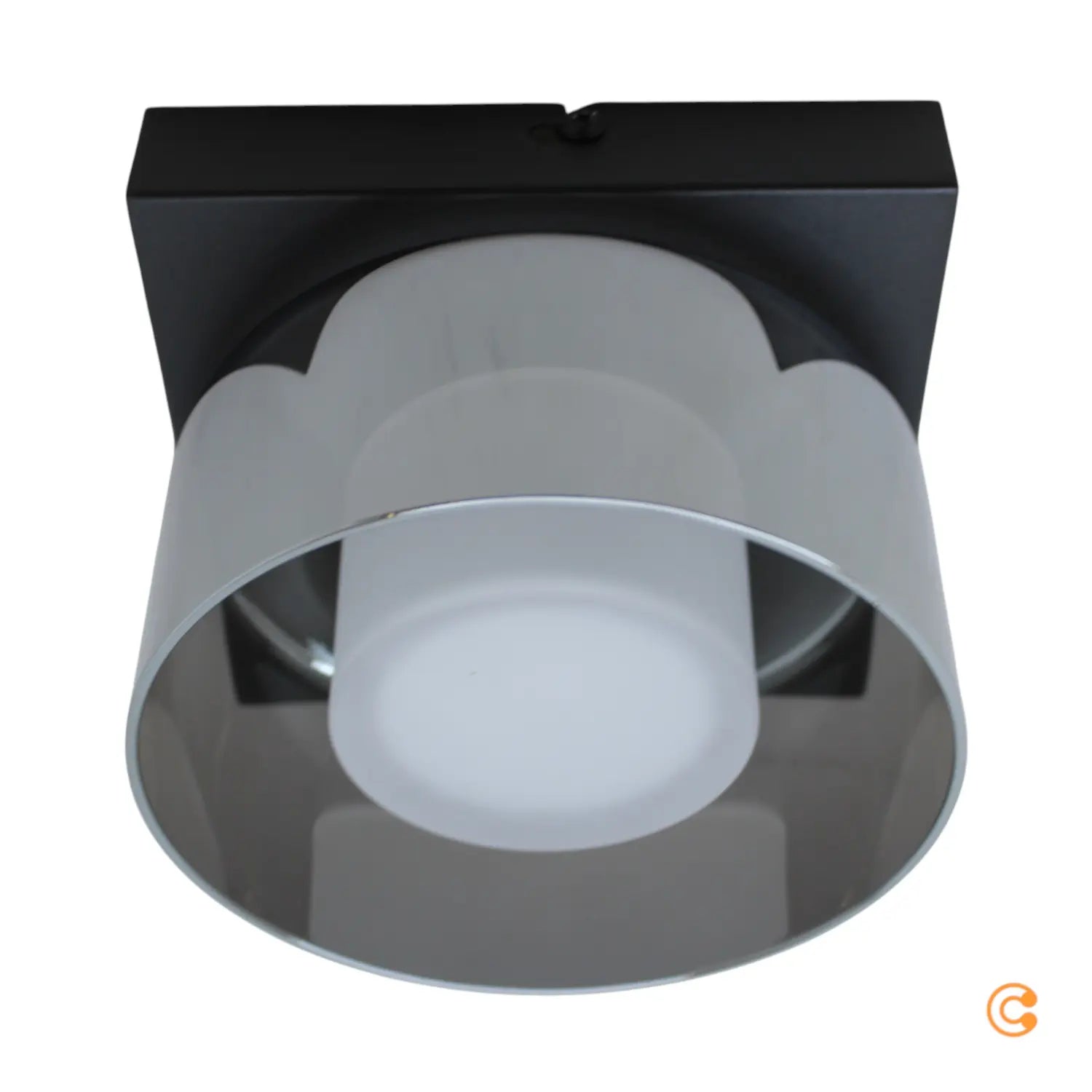 B-Ware Paul Neuhaus Deckenleuchte Lampe Led Dimmbar Schwarz Glas Raumbeleuchtung