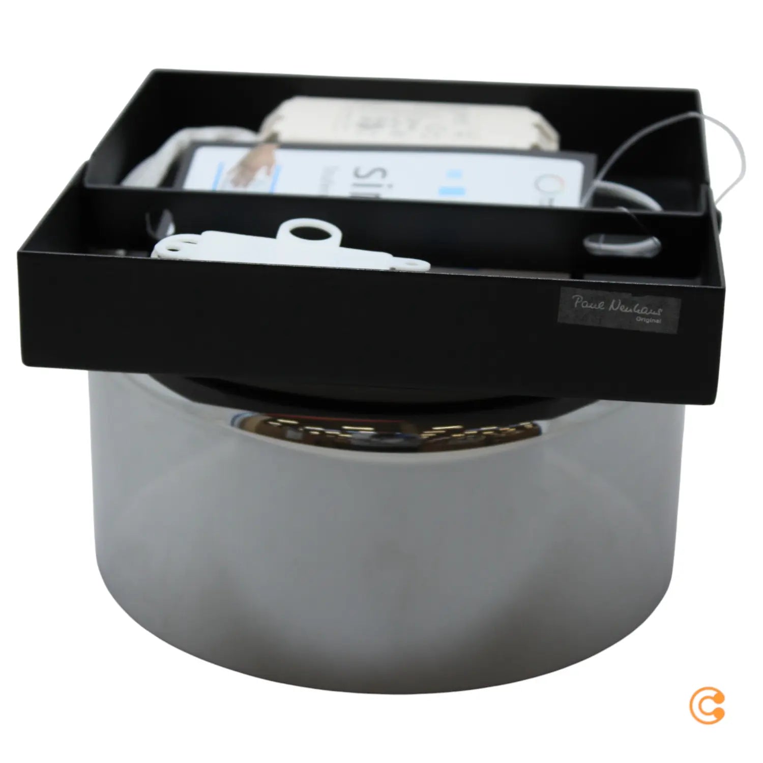 B-Ware Paul Neuhaus Deckenleuchte Lampe Led Dimmbar Schwarz Glas Raumbeleuchtung