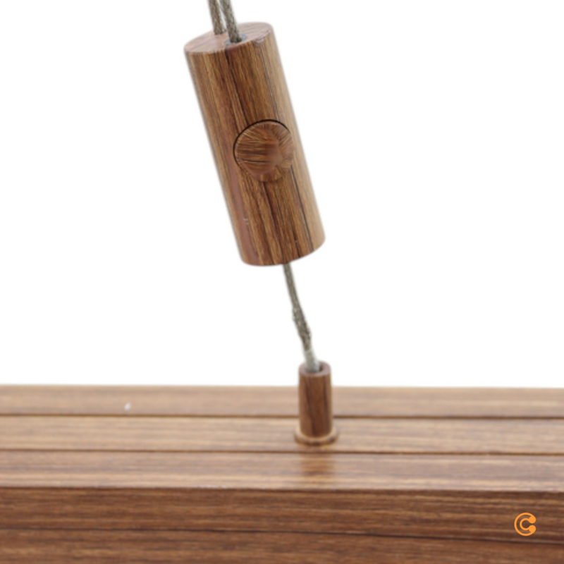 B-Ware Paul Neuhaus Adriana Led Lampe Hängeleuchte Holzdekor Cct Dimmbar Touchfunkt541 - 4012248351970