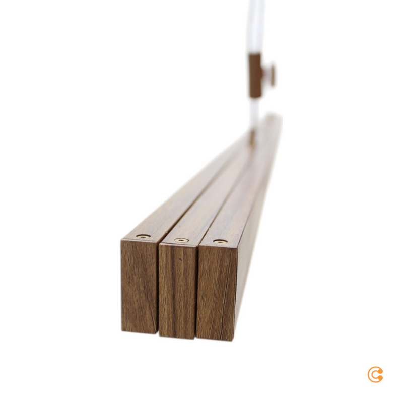 Paul Neuhaus Adriana Led Lampe Hängeleuchte Holzdekor Cct Dimmbar Touchfunktion B-Ware