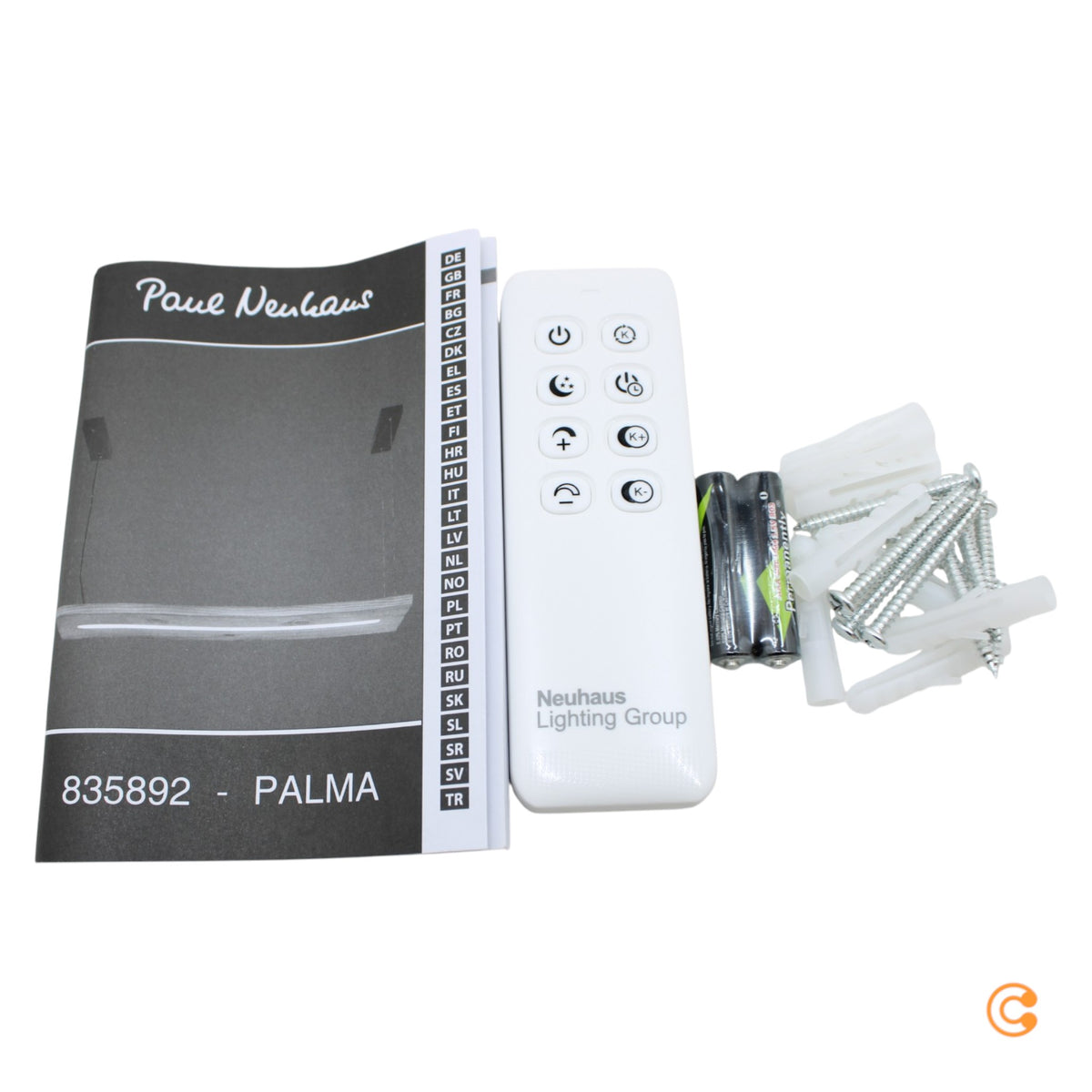 Paul Neuhaus Hängelampe Pendelleuchte LED Palma Holz hell dimmbar CCT Fernbed328 - 4012248358924